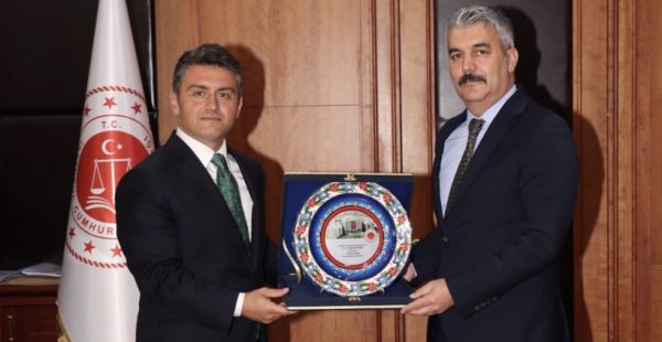 Ceza İşleri Genel Müdürü Aslancı’dan Başsavcı Dönmez’e ziyaret