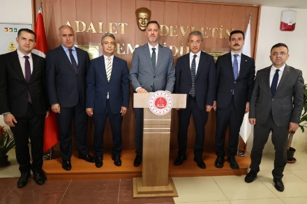 HSK Teftiş Kurulu Başkanı Ali Erdem’den Diyarbakır adliyesine ziyaret