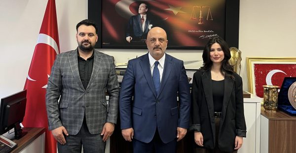 Sabah Gazetesi muhabirlerinden Başsavcı Vekili Ömer Örücü’ye hayırlı olsun ziyareti