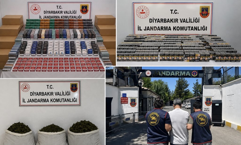 Diyarbakır’da jandarmadan peş peşe üç büyük operasyon: 143 firari yakalandı, 107 kilo uyuşturucu ele geçirildi