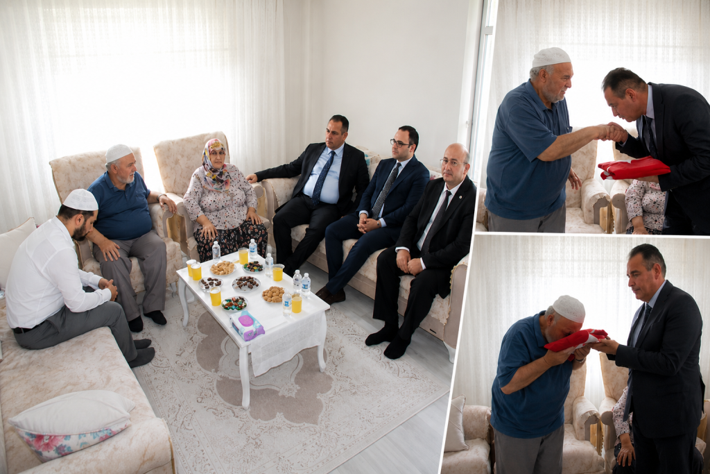 Kırklareli Başsavcılığı’ndan 15 Temmuz gazisine vefa ziyareti