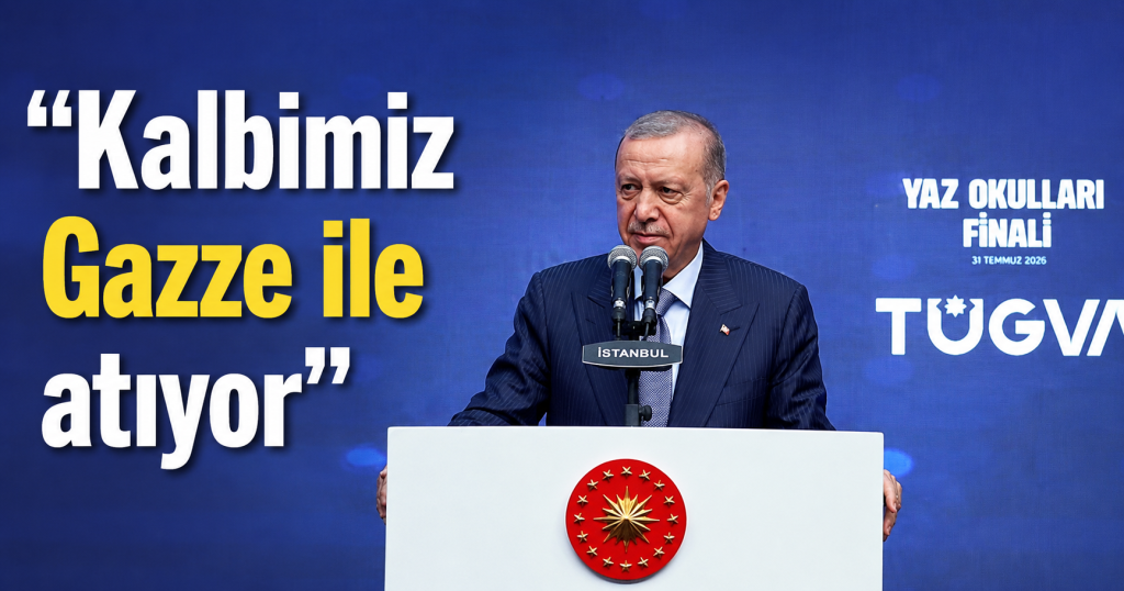 Cumhurbaşkanı Erdoğan TÜGVA’nın etkinliğinde konuştu:”Gençler Türkiye Yüzyılı’nın Mimarları olacak”