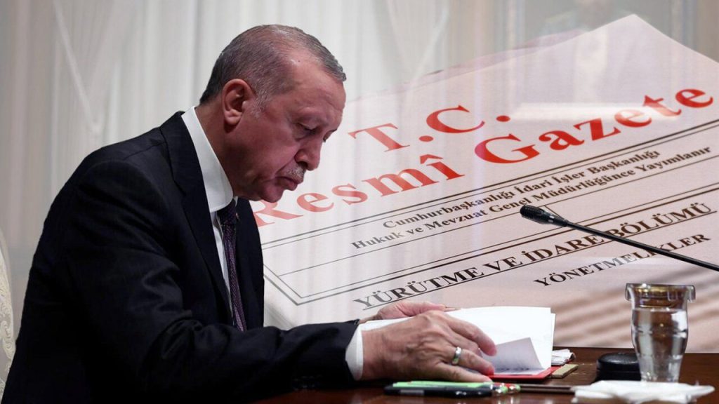 Cumhurbaşkanı Erdoğan’dan peş peşe atama ve görevden alma kararları