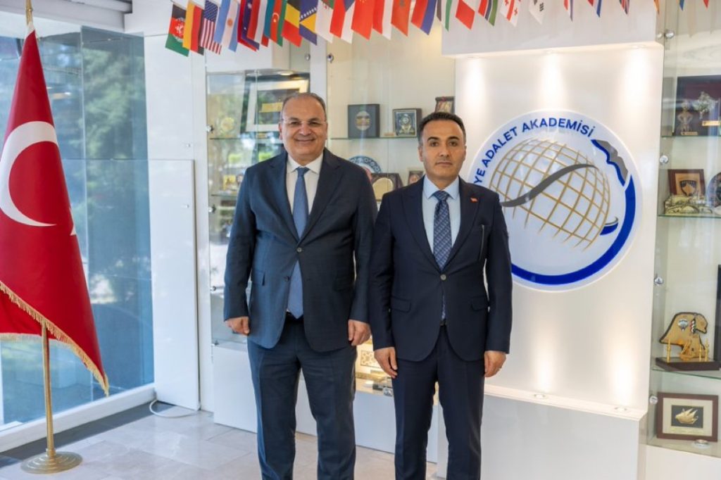 HSK Üyesi Hakan Yüksel’den Türkiye Adalet Akademisi Başkanı Metin Yıldırım’a ziyaret