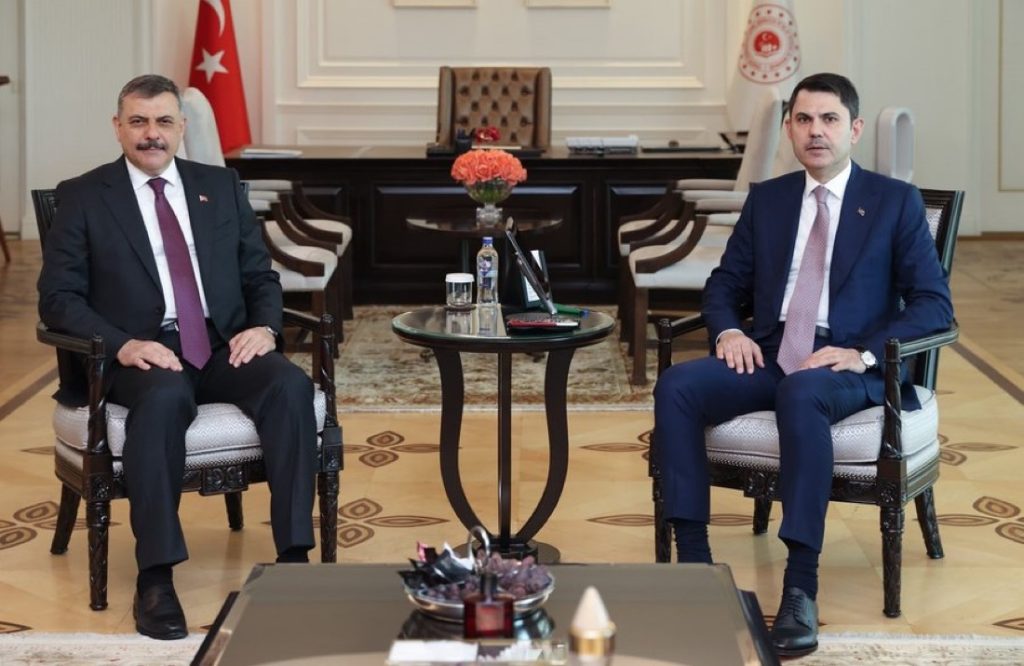 Bakan Mustafa Çiftçi ile Bakan Murat Kurum’dan önemli görüşme: Bakanlıklar arası iş birliği masada