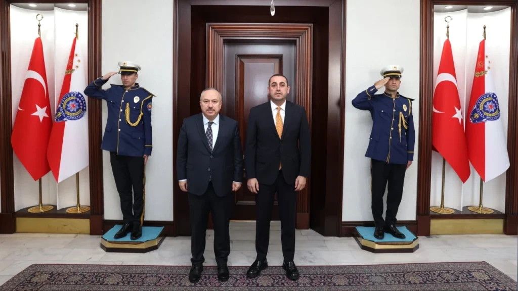 Ankara Cumhuriyet Başsavcısı Aykut Çelik’ten Emniyet Genel Müdürü Ali Fidan’a ziyaret