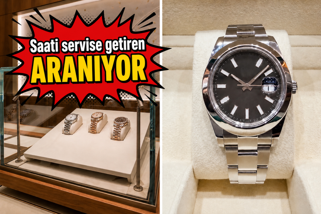 Viyana’da çalınan 450 bin liralık Rolex İstanbul’da ortaya çıktı: Saatin iadesi için dava açıldı!