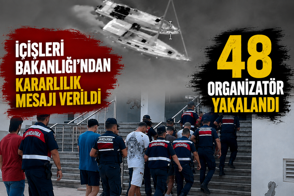 Jandarmadan 23 ilde göçmen kaçakçılığı operasyonu: 48 organizatör yakalandı!