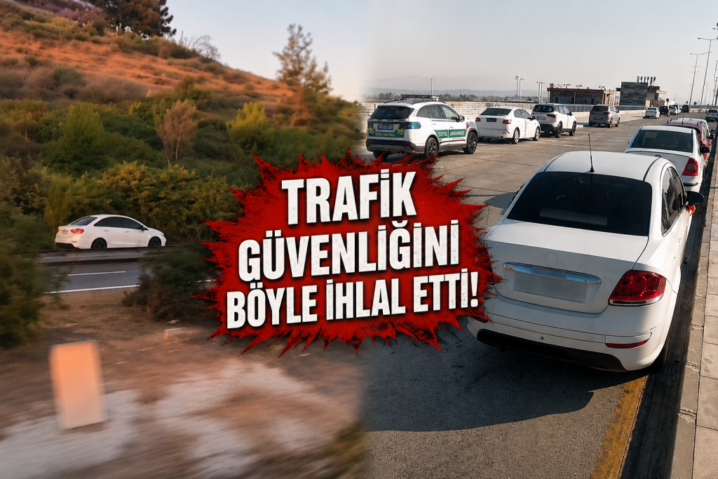 Ters yönde ilerleyen sürücüye ağır yaptırım: Araç 60 gün trafikten men edildi