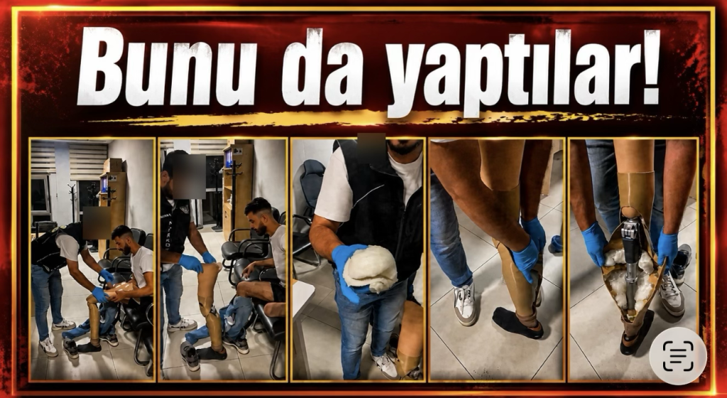 Protez bacağına uyuşturucu gizledi: Bursa’da narkotik ekiplerinden dikkat çeken operasyon!