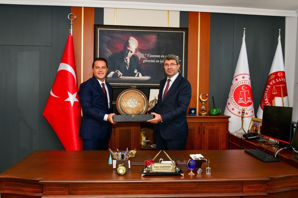 HSK Başkanvekili Fuzuli Aydoğdu’dan Büyükçekmece Başsavcısı Ömer Karakaya’ya ziyaret