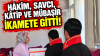 MAHKEME TANIĞA GİTTİ!  Adliyeye gelemeyen tanık için mahkeme evinde kuruldu!