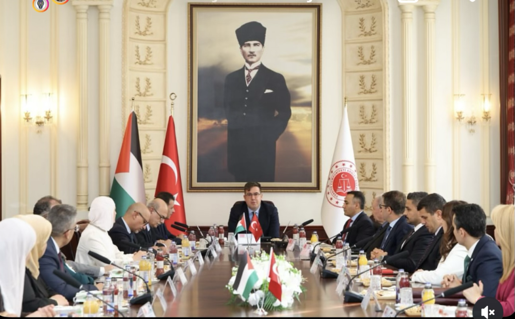 Türkiye ile Filistin arasında yargı eğitiminde yeni dönem: Gürlek’in mesajını Tuncay iletti