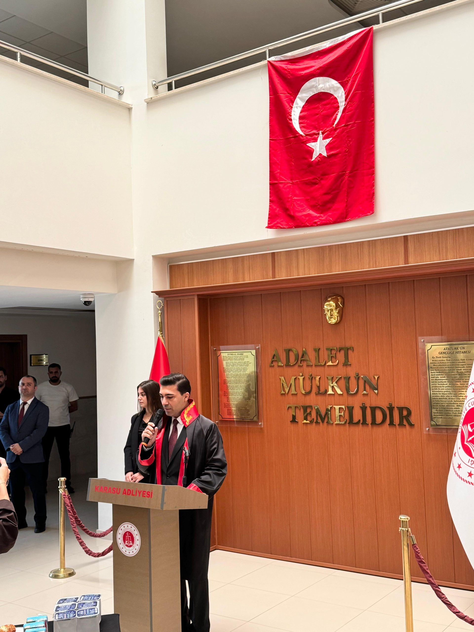 Tarsus’ta yeni adli yıl başladı: Başsavcı Özkaynak’tan “Adliyemizin kapısı sizindir” mesajı