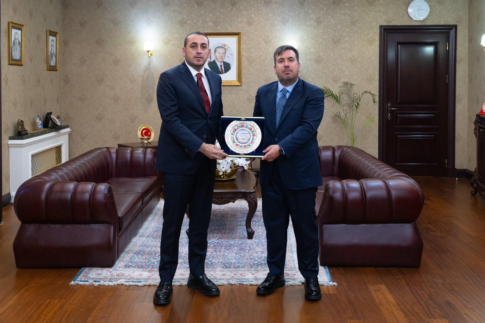 Adalet Bakan yardımcılarından Ankara Cumhuriyet Başsavcısı Aykut Çelik’e ziyaret