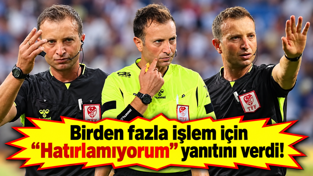TAZMİNAT MI? BORÇ MU?  Hakem Yasin Kol ifadesinde “Tazminat” dedi! Banka kayıtlarında “borç para” açıklaması yer aldı!
