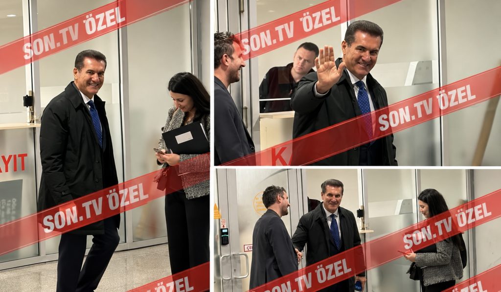 ADLİYEDE SÜRPRİZ GÖRÜNTÜ! Mustafa Sarıgül Son.TV kameralarına yakalandı: Önce tereddüt etti! Sonra gülümseyerek el salladı!