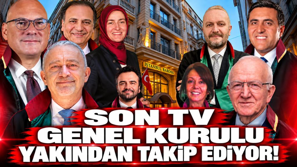 SEÇİM HEYECANI! İstanbul Barosu Genel Kurulu başladı: 9 başkan adayı kürsüde! Gözler yarınki seçimde!