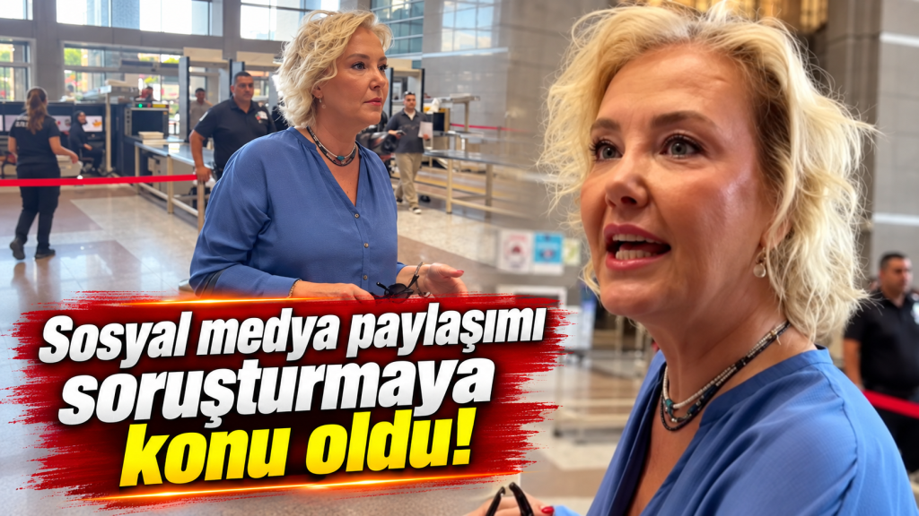 SON DAKİKA! Oyuncu Berna Laçin  gözaltına alındı! Evinde arama yapıldı!