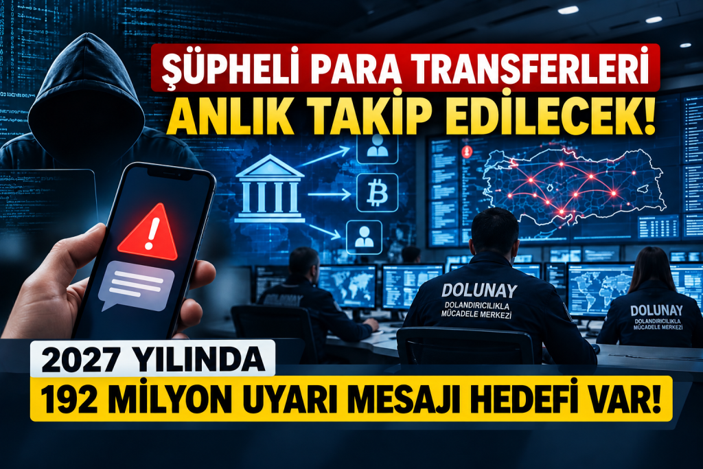 DOLANDIRICILIĞA YAPAY ZEKÂ KALKANI! DOLUNAY  ile dijital dolandırıcılığa karşı yeni nesil güvenlik sistemi devreye giriyor!
