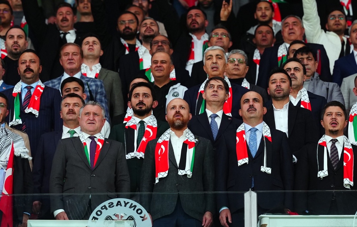 KONYA’DAN FİLİSTİN’E SELAM! Bakan Mustafa Çiftçi’den Konyaspor-Filistin maçının ardından kardeşlik mesajı